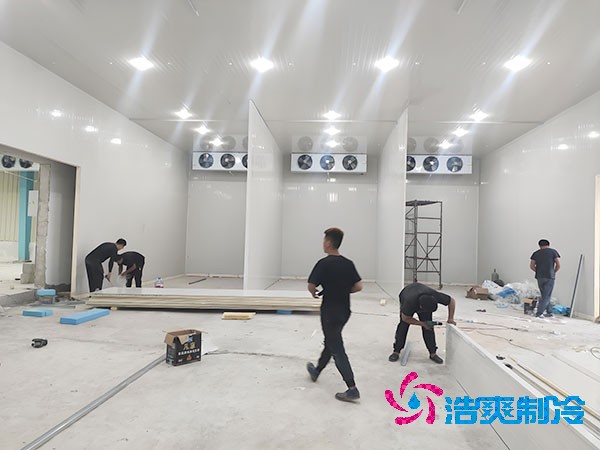 5000平米生鮮冷鏈果蔬保鮮冷庫建造安裝造價多少錢？-浩爽制冷
